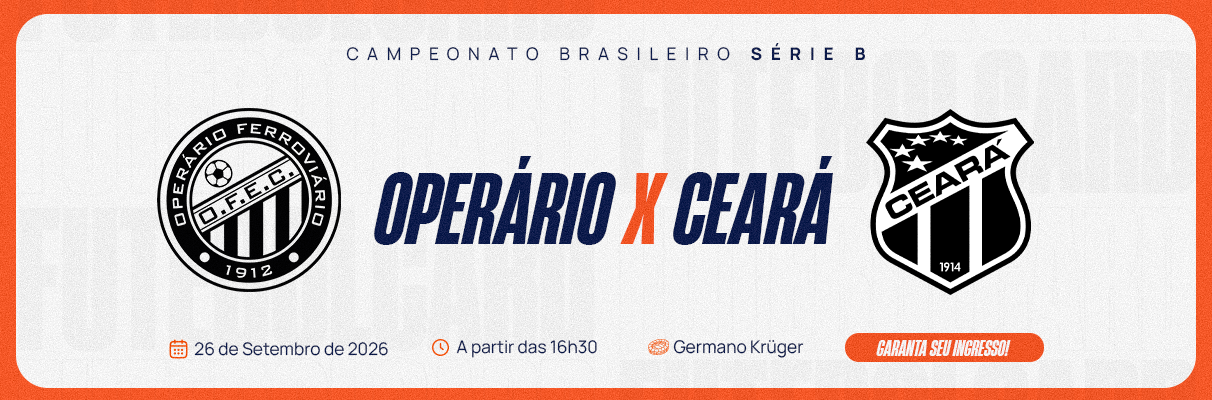 Brasileirão Série B/ Operário x Ceará